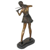 Image of Gallery Size Young Violinist Bronze