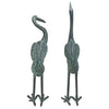 Image of Bronze Cranes Pair Medium