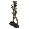 Image of Estate Size Young Violinist Bronze