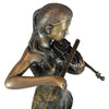 Image of Estate Size Young Violinist Bronze