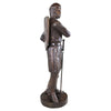 Image of Battle Ready Medieval Soldier Bronze