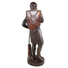 Image of Battle Ready Medieval Soldier Bronze
