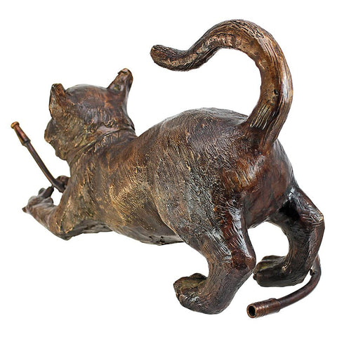 Cat W/ Hose Bronze