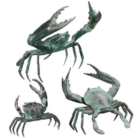 Set Of 3 Crabs