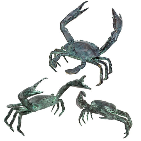 Set Of 3 Crabs