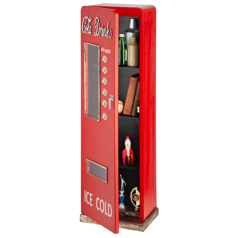 1950S Retro Cola Pop Machine Cabinet