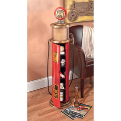 Route 66 Mdf Gas Tank Cabinet W/ Light