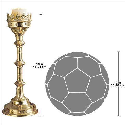 Grande Chartres Cathedral Candlestick
