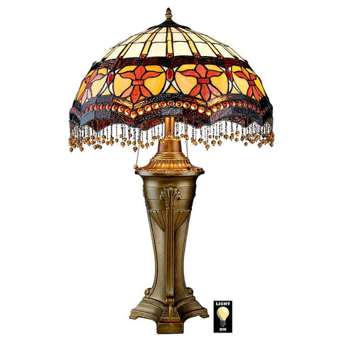 Victorian Parlor Table Lamp