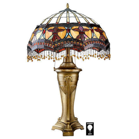 Victorian Parlor Table Lamp