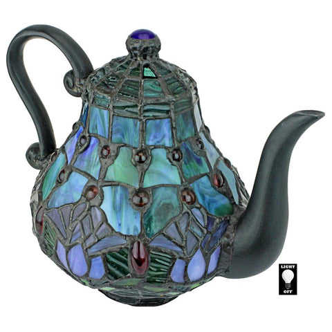 Teapot Stained Glass Lamp