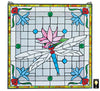 Image of Dragonfly Pond Stained Glass Window