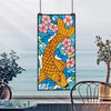 Image of Asian Koi Stained Glass Window