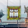 Image of Victorian Swag Stained Glass Window