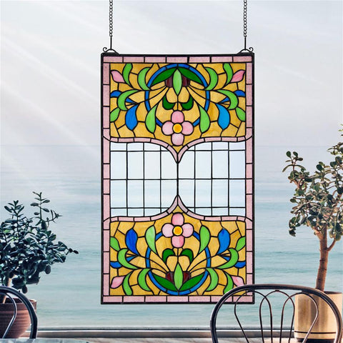 Eaton Place Stained Glass Window