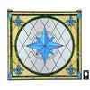 Image of Compass Rose Stained Glass Window