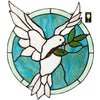 Image of Dove Of Peace Stained Glass