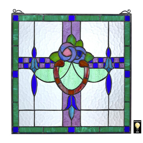 Nightshade Stained Glass Window