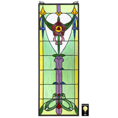 Presentation Rose Stained Glass Window