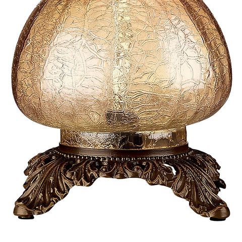 Rose Court Hurricane Table Lamp