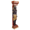 Image of Egyptian Scribe Telemon Wall Sculpture