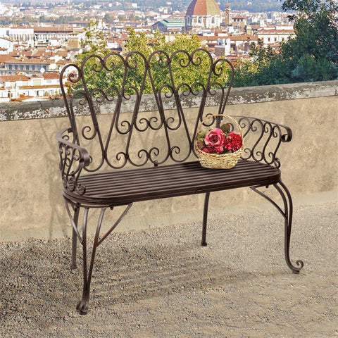 French Quarter Garden Bench